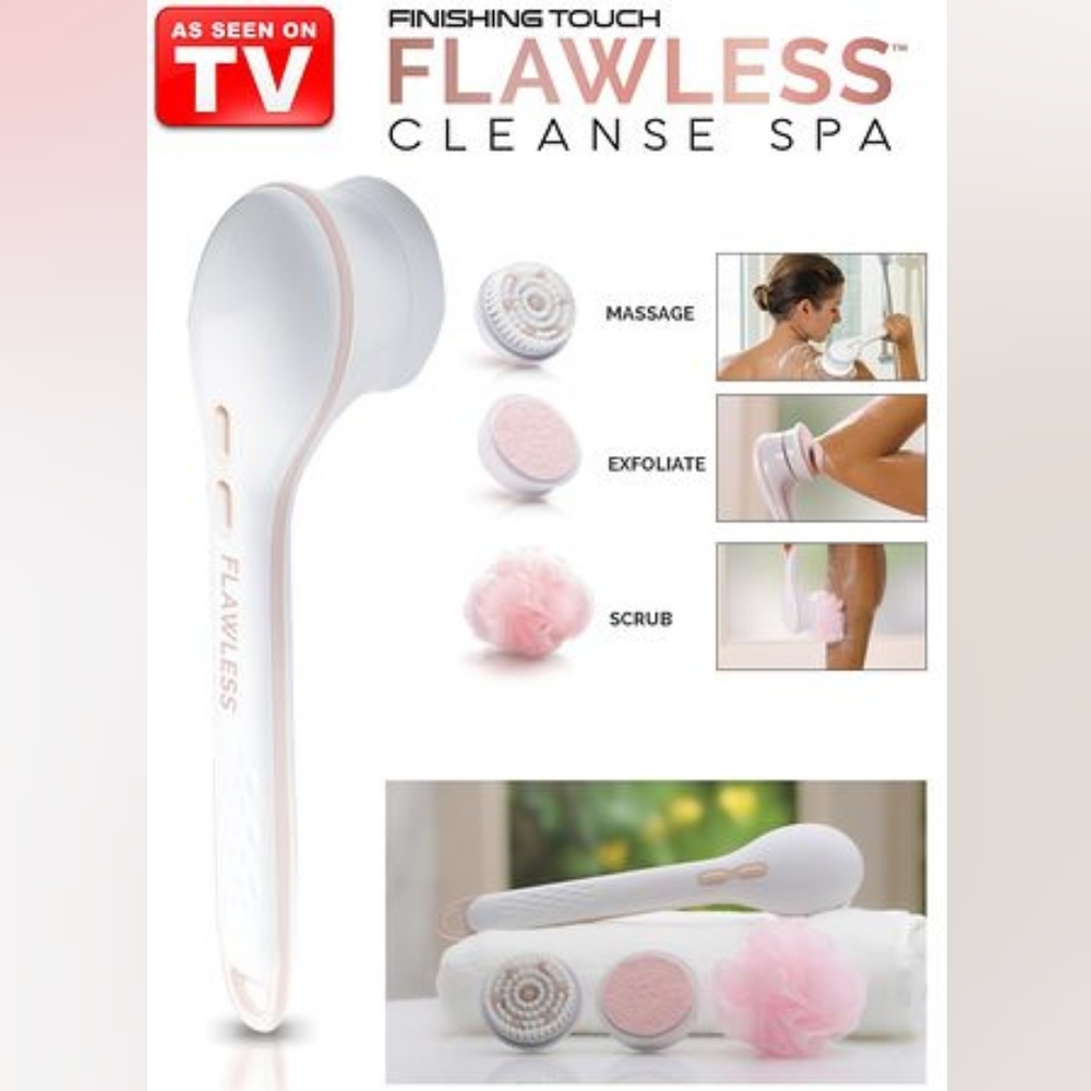 FINISHING TOUCH Flawless Spinning Spa Brush